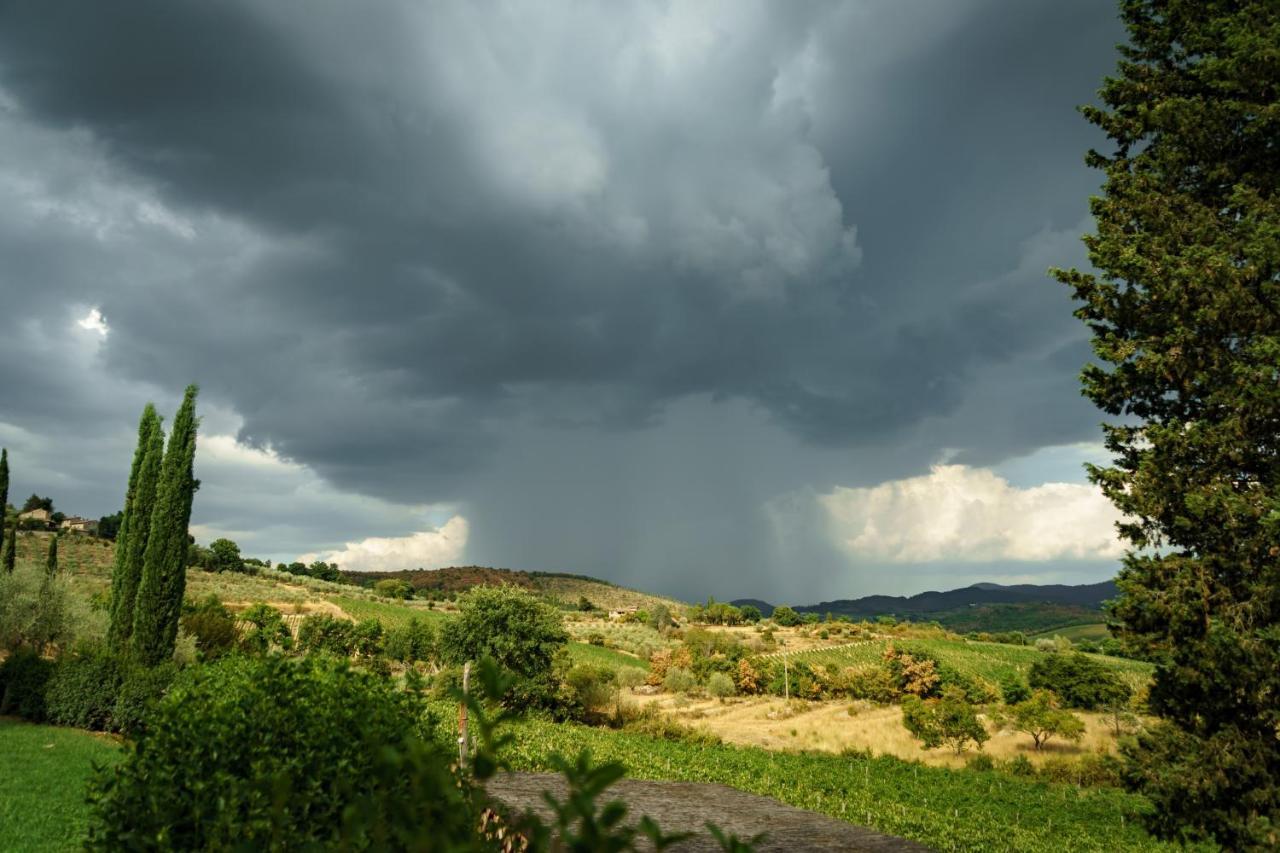 Willa Celle Di Lecchi Nel Chianti San Sano Zewnętrze zdjęcie