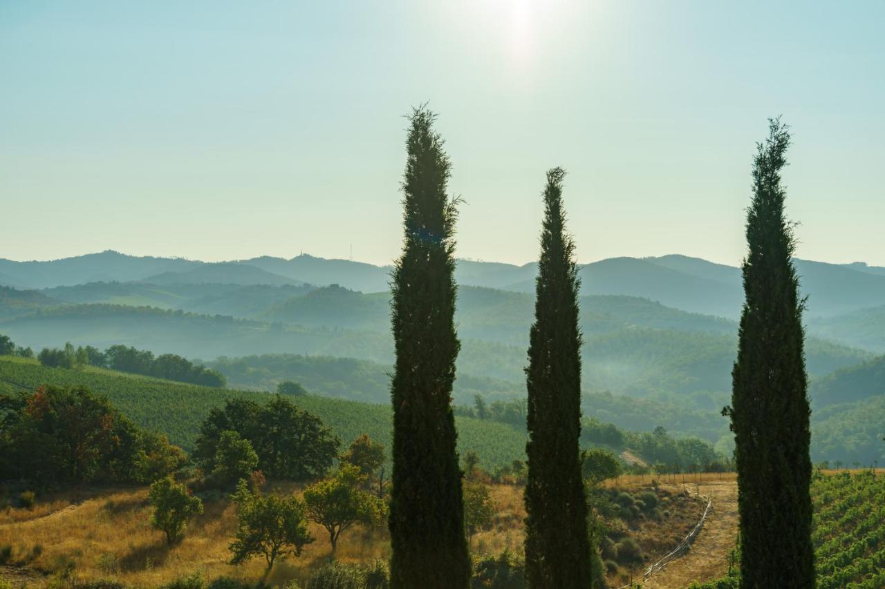 Willa Celle Di Lecchi Nel Chianti San Sano Zewnętrze zdjęcie