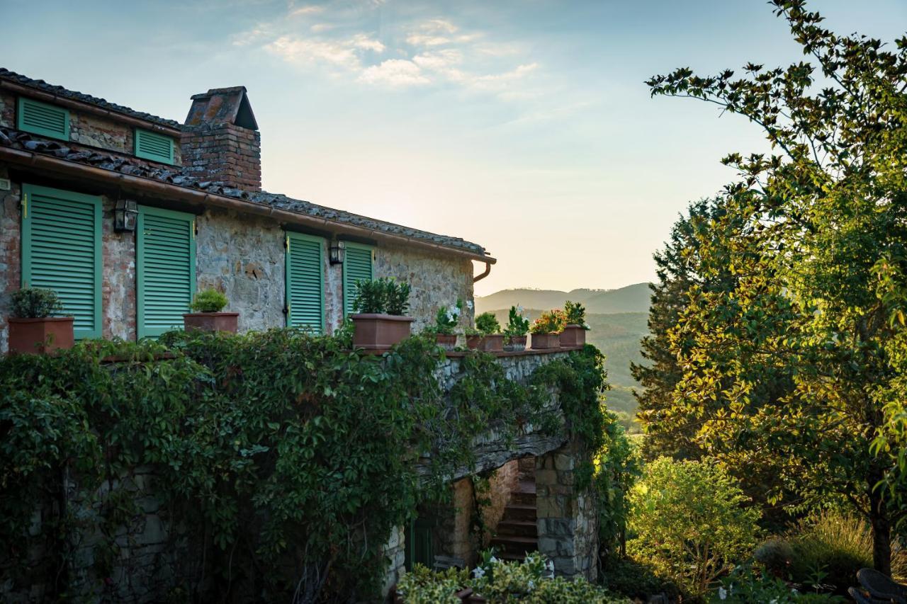 Willa Celle Di Lecchi Nel Chianti San Sano Zewnętrze zdjęcie
