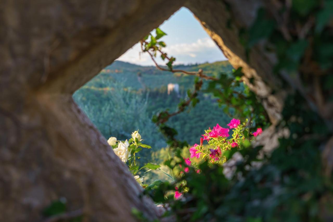 Willa Celle Di Lecchi Nel Chianti San Sano Zewnętrze zdjęcie