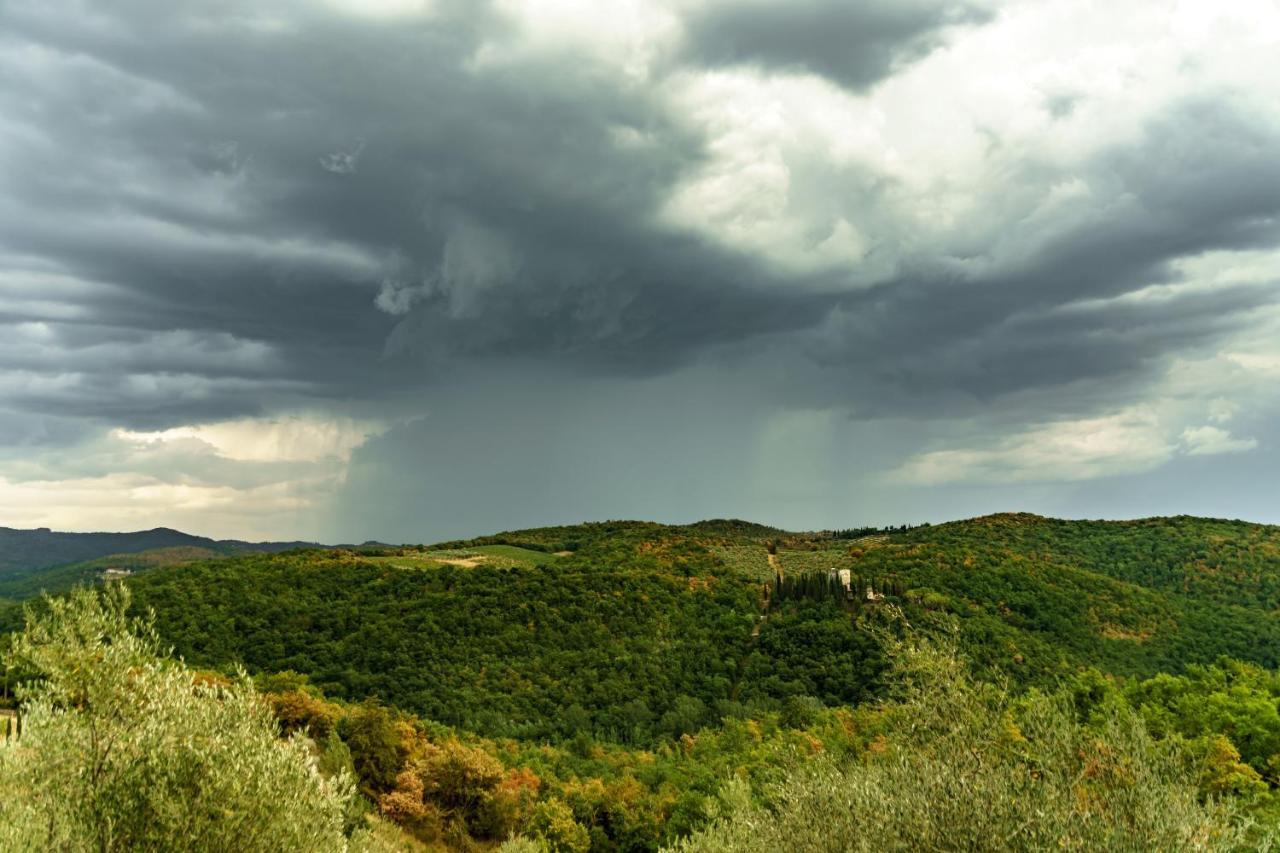 Willa Celle Di Lecchi Nel Chianti San Sano Zewnętrze zdjęcie