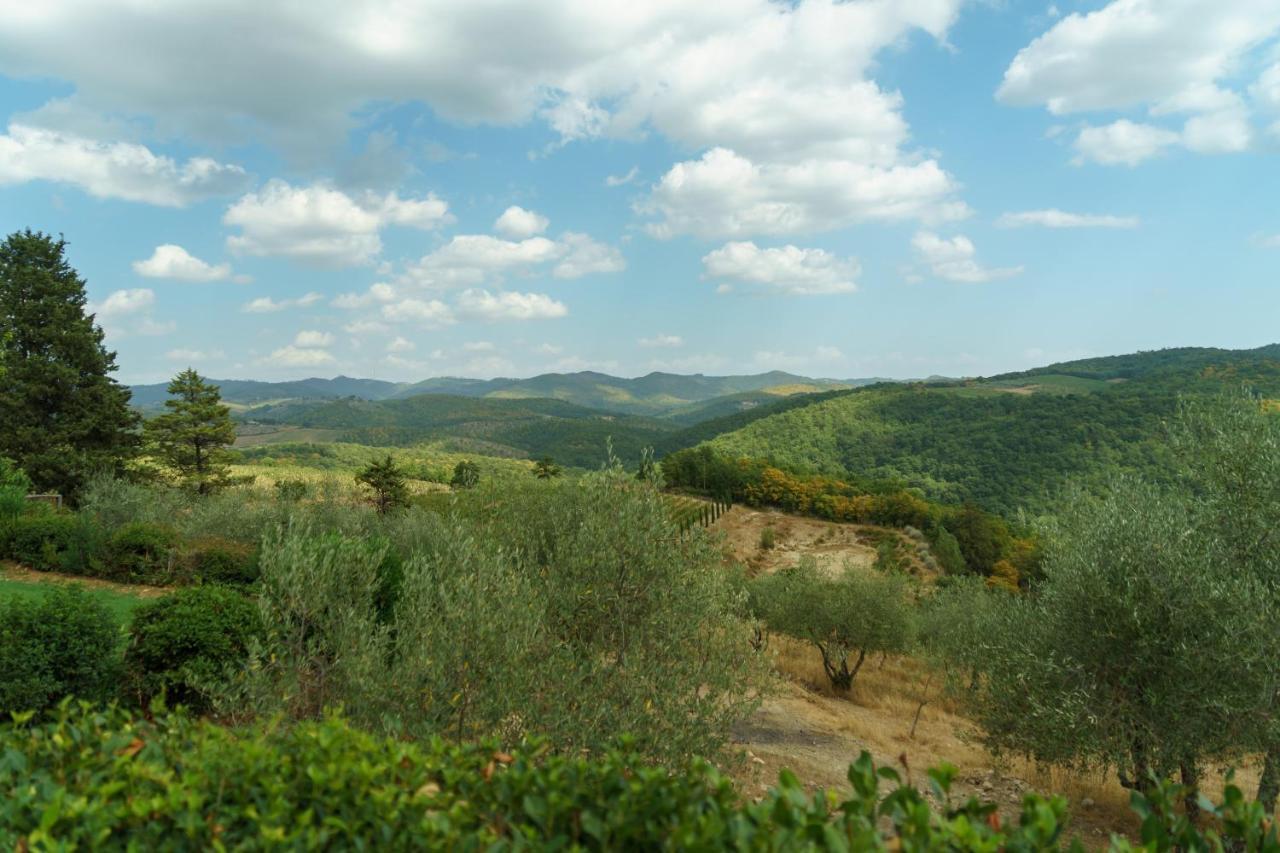 Willa Celle Di Lecchi Nel Chianti San Sano Zewnętrze zdjęcie