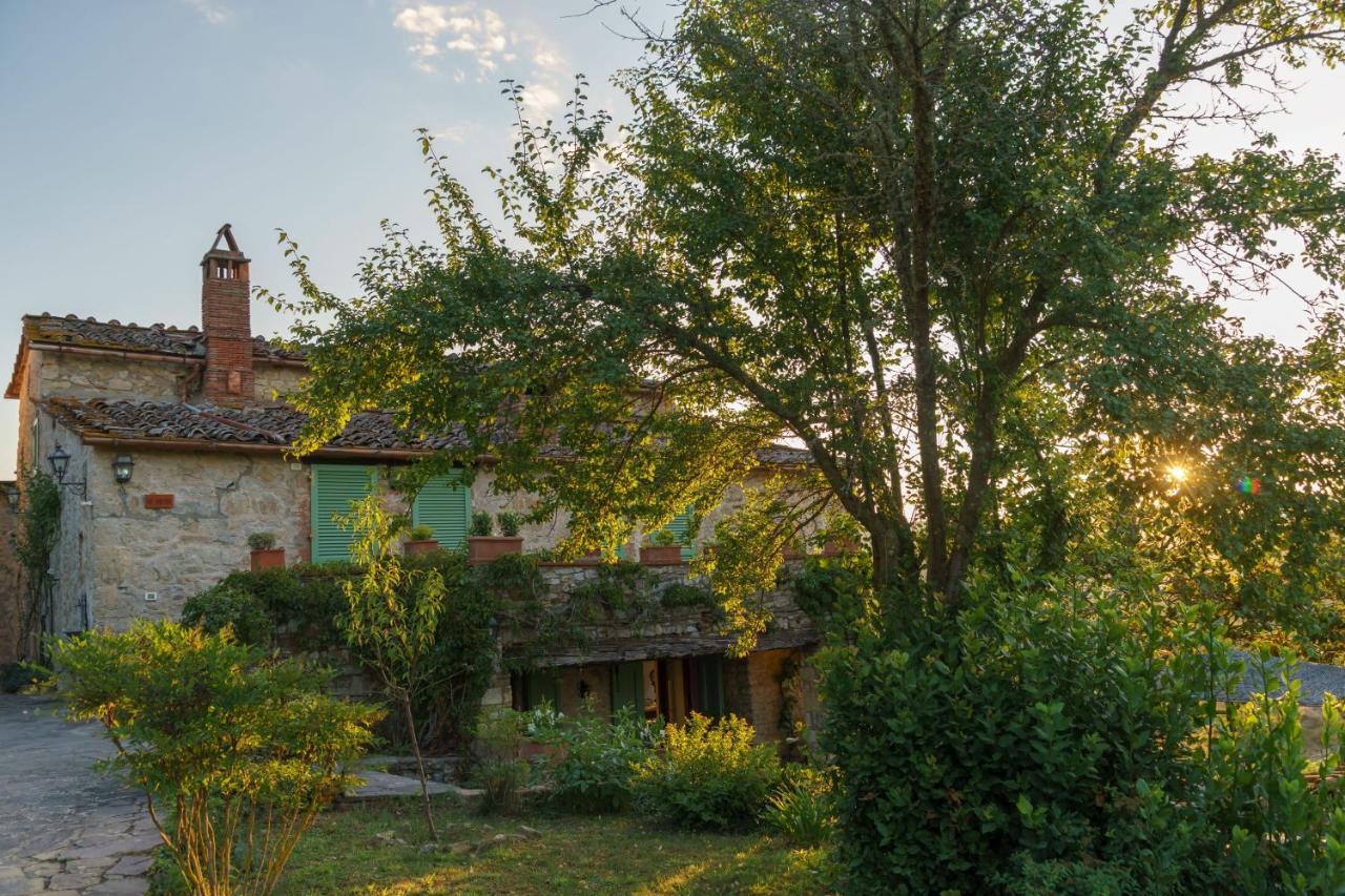 Willa Celle Di Lecchi Nel Chianti San Sano Zewnętrze zdjęcie