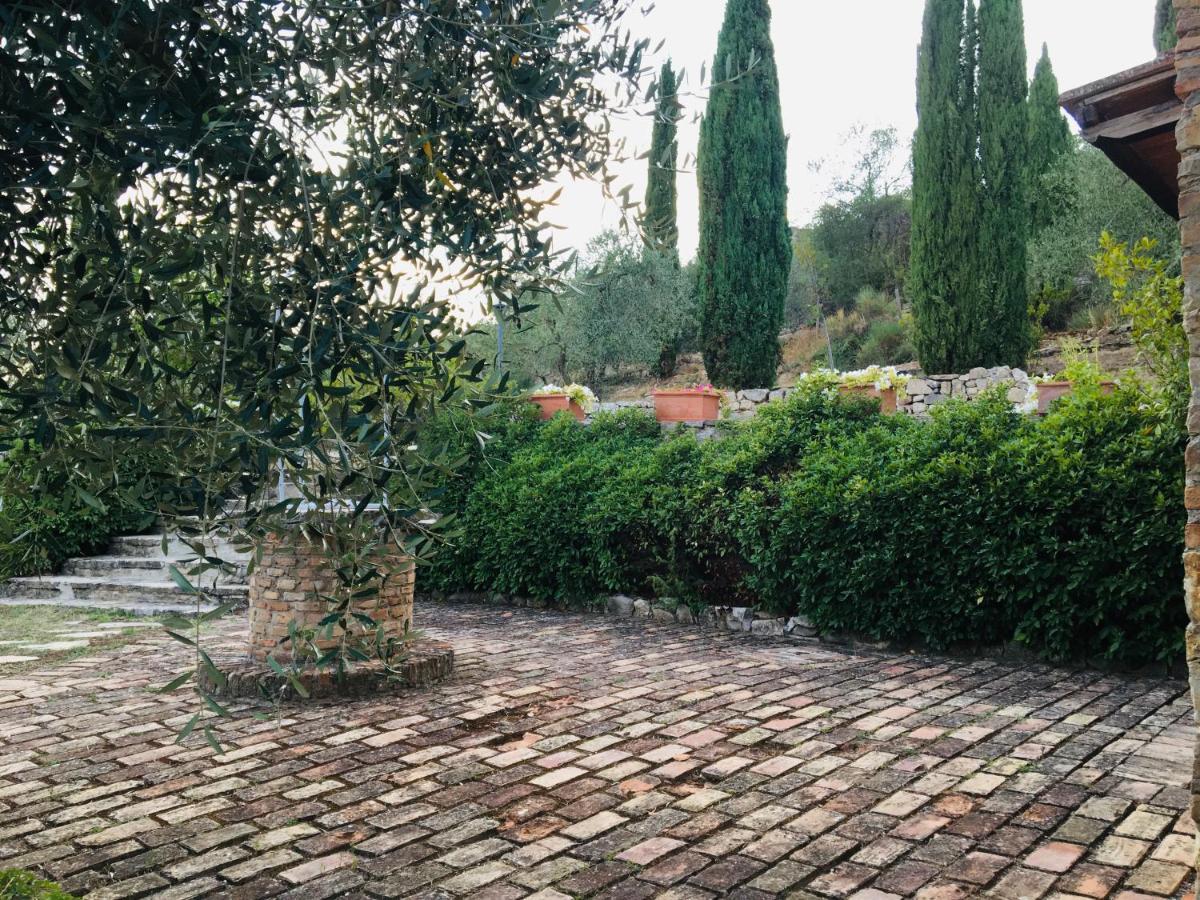 Willa Celle Di Lecchi Nel Chianti San Sano Zewnętrze zdjęcie
