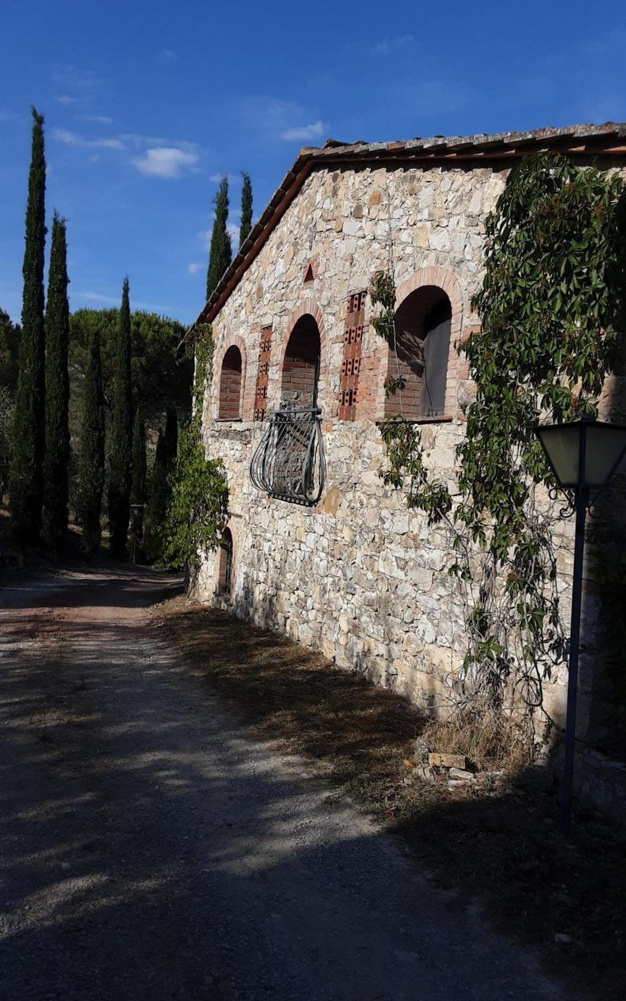 Willa Celle Di Lecchi Nel Chianti San Sano Zewnętrze zdjęcie