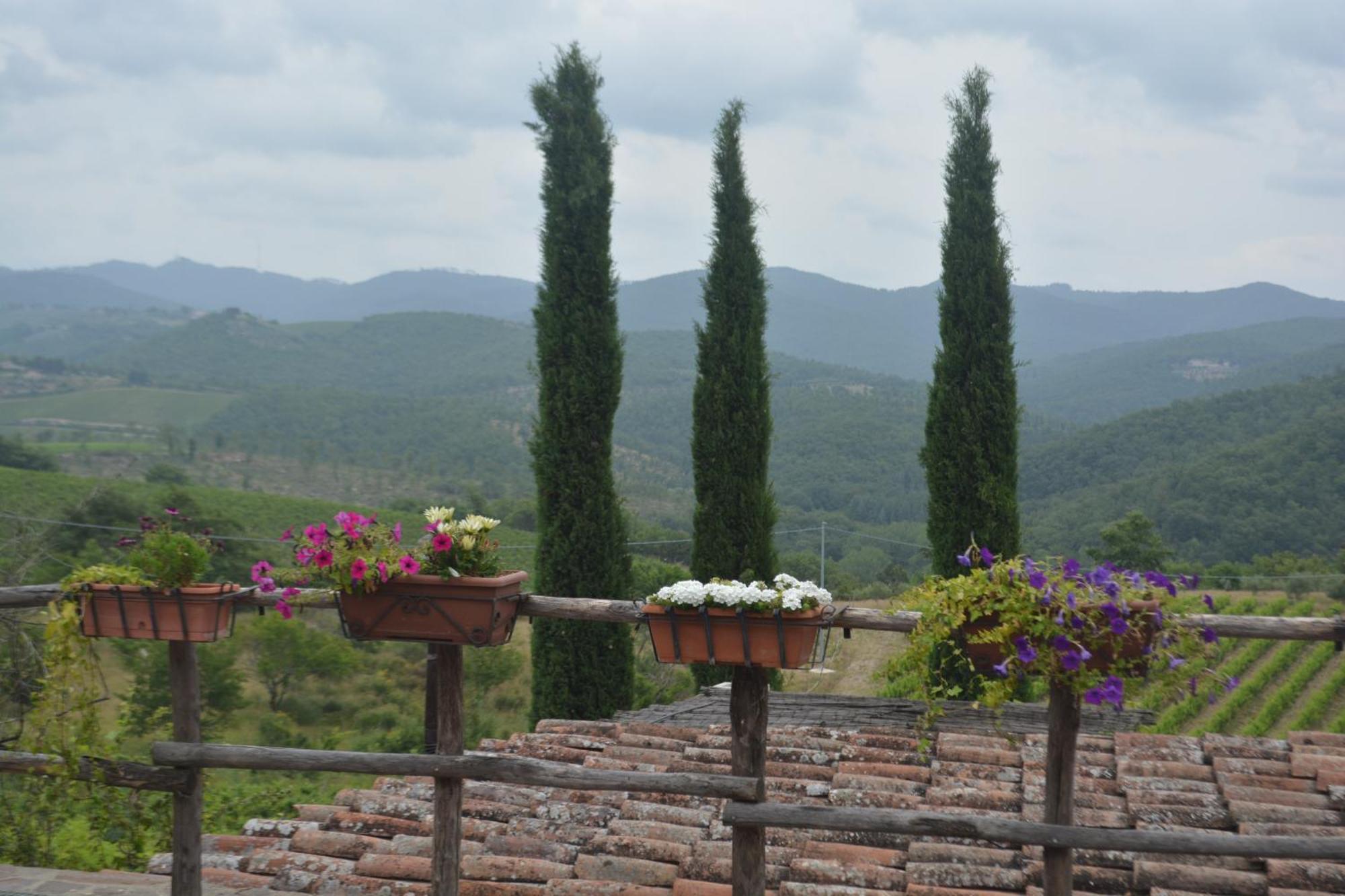 Willa Celle Di Lecchi Nel Chianti San Sano Zewnętrze zdjęcie